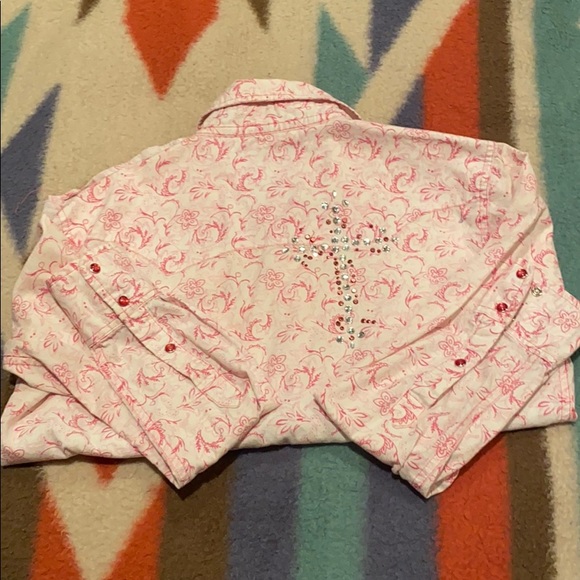 Long Sleeve Cowgirl Hardware Western Shirt - Picture 5 of 5